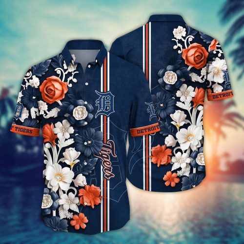 MLB Detroit Tigers Hawaiian Shirt – Luau League Sport Fan Apparel