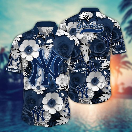 MLB New York Yankees Hawaiian Shirt - Diamond Dreams for True Fans
