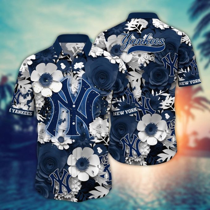 MLB New York Yankees Hawaiian Shirt – Diamond Dreams for True Fans