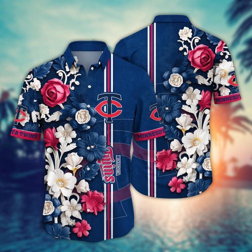 MLB Minnesota Twins Hawaiian Shirt - Luau League Looks for Sport Fans