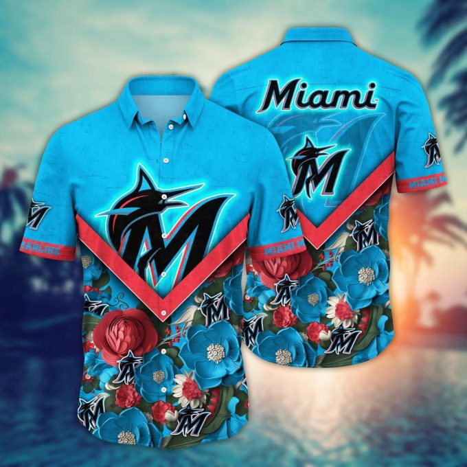 MLB Miami Marlins Hawaiian Shirt: Perfect Summer Swing for Sport Fans