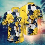 Milwaukee Brewers Hawaiian Shirt: Floral Fashion Frenzy for Sports Fans