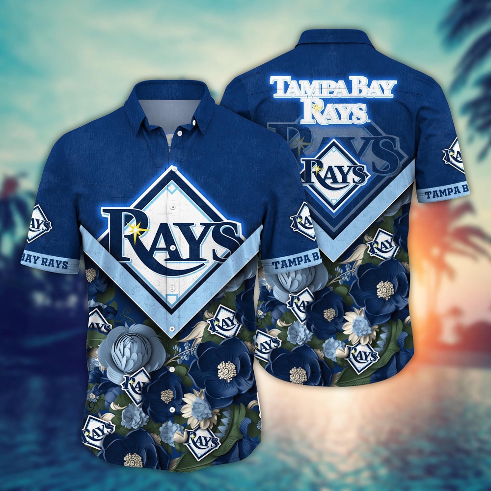 MLB Tampa Bay Rays Hawaiian Shirt: Summer Swing for the Ultimate Sport Fan MLB Tampa Bay Rays Hawaiian Shirt: Summer Swing for the Ultimate Sport Fan