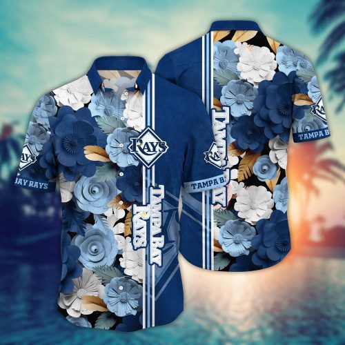 MLB Tampa Bay Rays Hawaiian Shirt: Floral Fashion Frenzy for Sport Fans