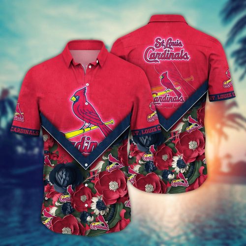 MLB St Louis Cardinals Hawaiian Shirt - Summer Swing for Sport Fans