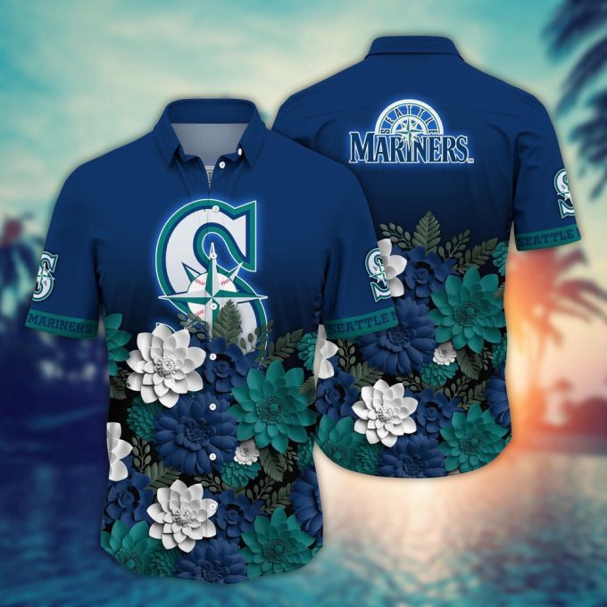 MLB Seattle Mariners Hawaiian Shirt – Hawaiian Heatwave for Sports Fans