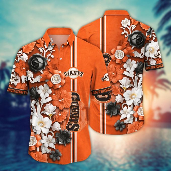 MLB San Francisco Giants Hawaiian Shirt: Luau Style for Sport Fans!