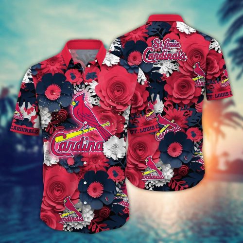 MLB St Louis Cardinals Hawaiian Shirt - Diamond Dreams for Sport Fans