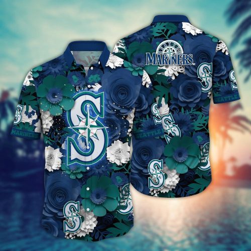 MLB Seattle Mariners Hawaiian Shirt - Diamond Dreams for Sport Fans
