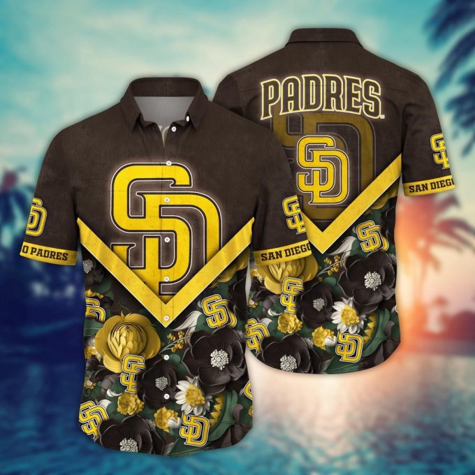 MLB San Diego Padres Hawaiian Shirt – Summer Swing for Sport Fan