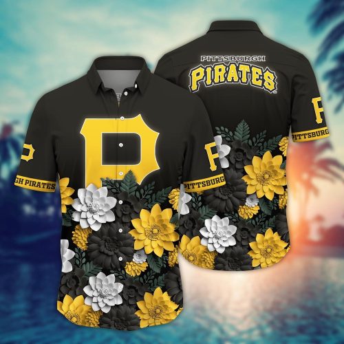 Pittsburgh Pirates MLB Hawaiian Shirt - Perfect for Sport Fans!