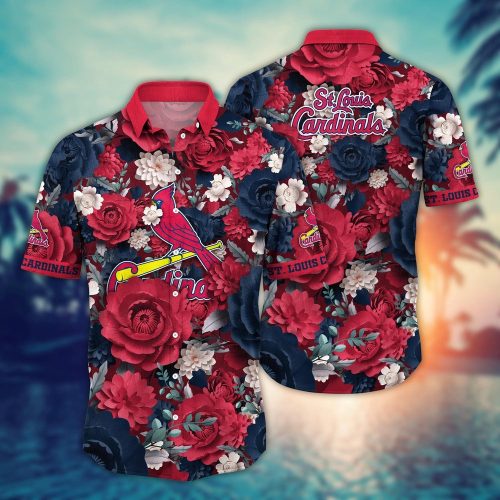 MLB St Louis Cardinals Hawaiian Shirt - Home Run Style for Sport Fans