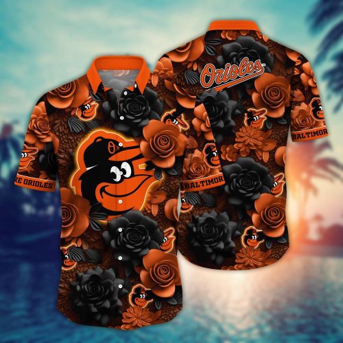 MLB Baltimore Orioles Hawaiian Shirt: Aloha Style for Fans