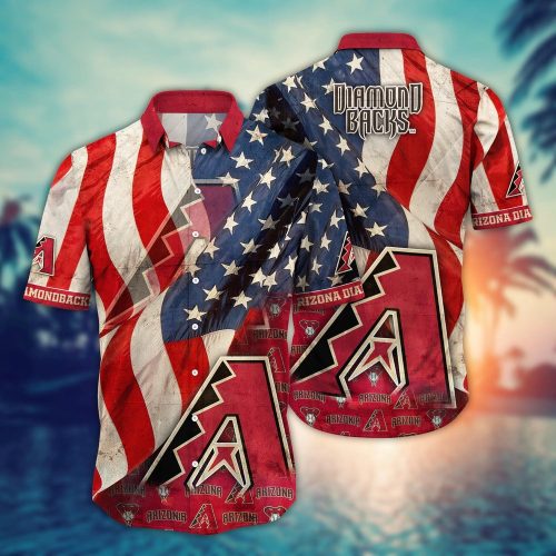 MLB Arizona Diamondbacks Hawaiian Shirt: Swing into Chic Fan Fashion!