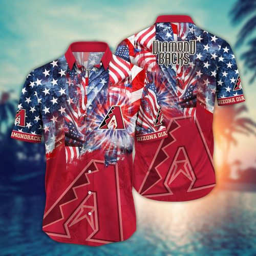 MLB Arizona Diamondbacks Hawaiian Shirt - Game Day Aloha Style for Fans