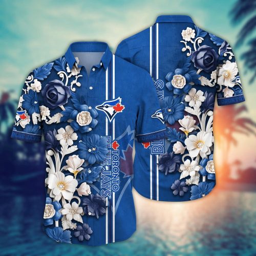 MLB Toronto Blue Jays Hawaiian Shirt - Luau League Fashion for Sport Fans