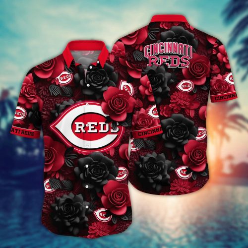 MLB Cincinnati Reds Hawaiian Shirt: Aloha Style Unleashed for Fans!