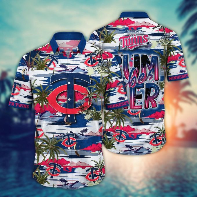 MLB Minnesota Twins Hawaiian Shirt: Flower Grand Slam for Fans