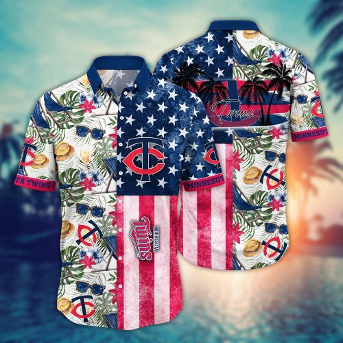 MLB Minnesota Twins Hawaiian Shirt: Official Flower Home Run Threads for Fans
