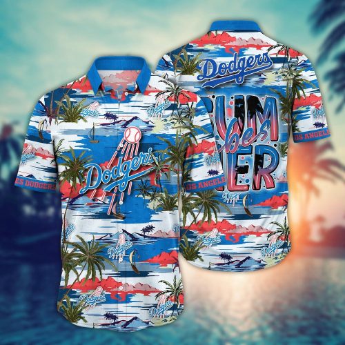 Los Angeles Dodgers Hawaiian Shirt: Flower Grand Slam for Fans