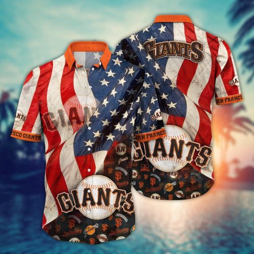 MLB San Francisco Giants Hawaiian Shirt: Flower Swing Chic for Fans