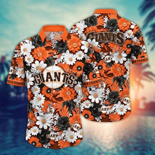 MLB San Francisco Giants Hawaiian Shirt: Floral Fusion Fashion for Fans
