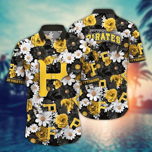 Pittsburgh Pirates Hawaiian Shirt: Fun Floral Fusion Fashion for Fans