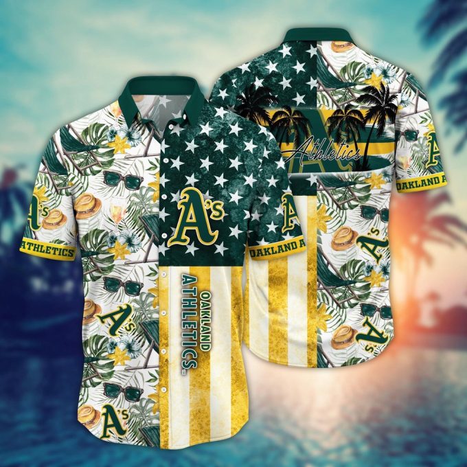 MLB Oakland Athletics Hawaiian Shirt: Home Run Threads for Fans