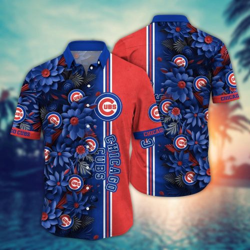 MLB Chicago Cubs Hawaiian Shirt - Steal The Bases Steal The Show for Fans