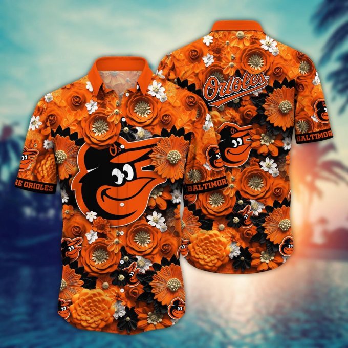 MLB Baltimore Orioles Hawaiian Shirt: Trending Fashion for Fans