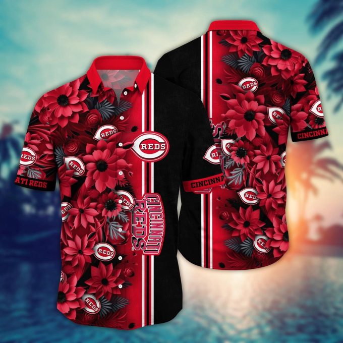 MLB Cincinnati Reds Hawaiian Shirt: Steal Bases & Show Fans