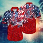 MLB Washington Nationals Hawaiian Shirt – Game Day Aloha Style for Fans