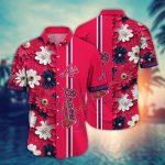 MLB Atlanta Braves Hawaiian Shirt: Floral Finesse for Sports Fans