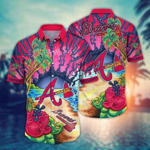 MLB Atlanta Braves Hawaiian Shirt: Diamond Dreamscape for Sports Fans