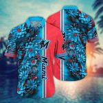 MLB Miami Marlins Hawaiian Shirt: Steal The Bases Steal The Show – Perfect for Fans