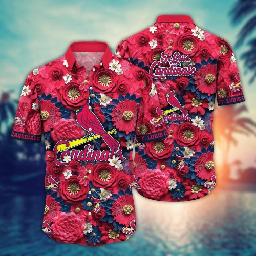 MLB St Louis Cardinals Hawaiian Shirt - Trending Fashion Choice for Fans!