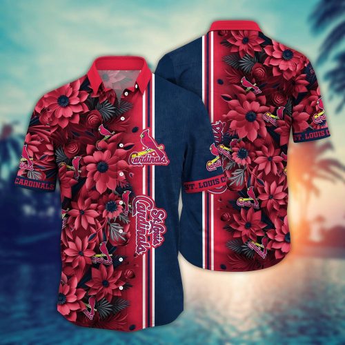 MLB St Louis Cardinals Hawaiian Shirt: Steal The Bases Steal The Show! Perfect for Fans