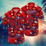 MLB Washington Nationals Hawaiian Shirt: Trendy Fan Fashion Favorite