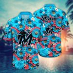 MLB Miami Marlins Hawaiian Shirt: Fashionable Fan Favorite!