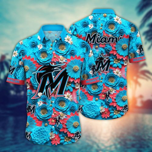 MLB Miami Marlins Hawaiian Shirt: Fashionable Fan Favorite!