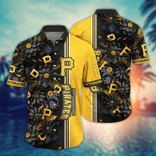 Pittsburgh Pirates MLB Hawaiian Shirt - Steal Bases and the Show!