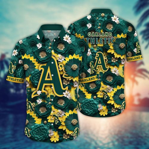 Oakland Athletics MLB Hawaiian Shirt: Stylish Fan Favorite!