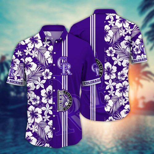 MLB Colorado Rockies Hawaiian Shirt: Perfect Summer Style for Sports Fans