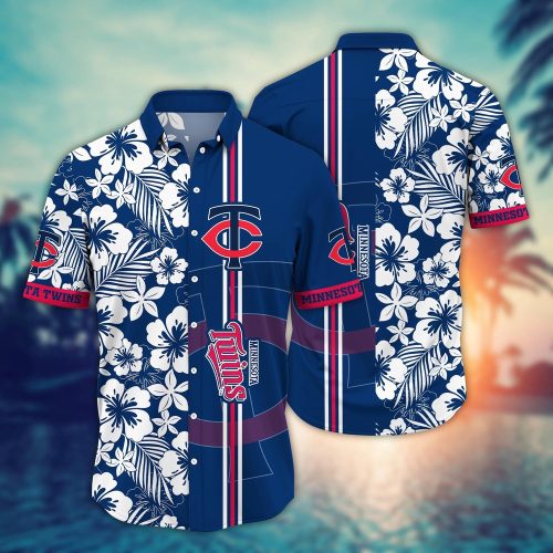 MLB Minnesota Twins Hawaiian Shirt - Perfect for Sports Fans to Swing into Summer!