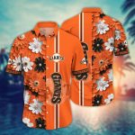 MLB San Francisco Giants Hawaiian Shirt – Floral Finesse for Sports Fans