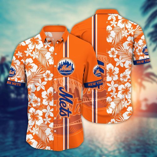 MLB New York Mets Hawaiian Shirt: Perfect Summer Gear for Sports Fans