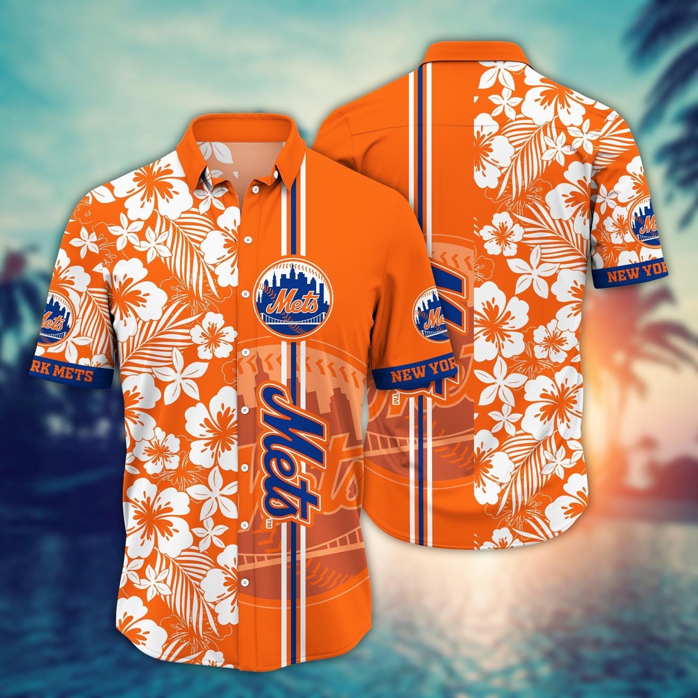 MLB New York Mets Hawaiian Shirt: Perfect Summer Gear for Sports Fans MLB New York Mets Hawaiian Shirt: Perfect Summer Gear for Sports Fans