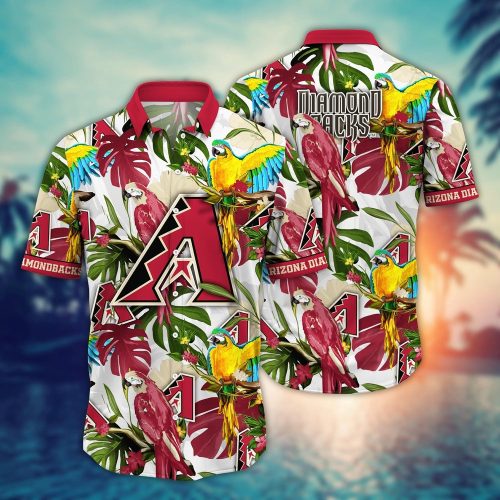 MLB Arizona Diamondbacks Hawaiian Shirt: Victory In Bloom Fan Gift