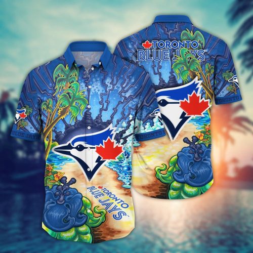 MLB Toronto Blue Jays Hawaiian Shirt: Diamond Dreamscape for Sports Fans