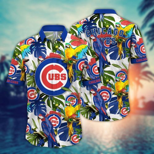 MLB Chicago Cubs Hawaiian Shirt: Victory In Bloom Fan Gift